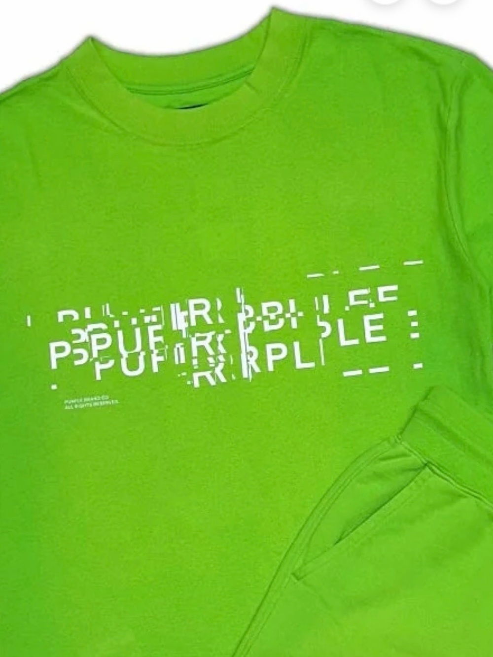 Unbranded Neon Green Short Sleeve Graphic Tee- shirt is sold out everywhere !!